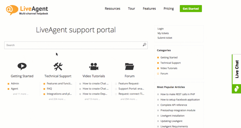 Portal pentru clienți autoservire