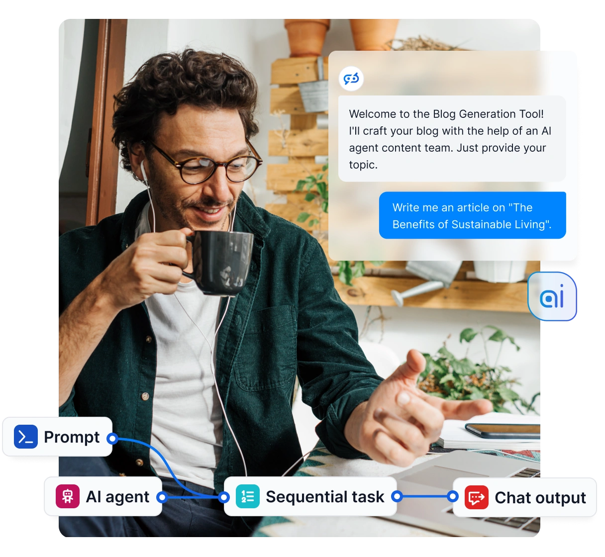 Ilustrație tablou de bord LiveAgent