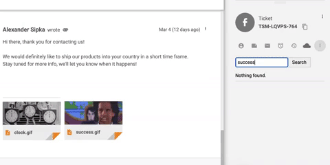 GIF personalizat creat pe Giphy