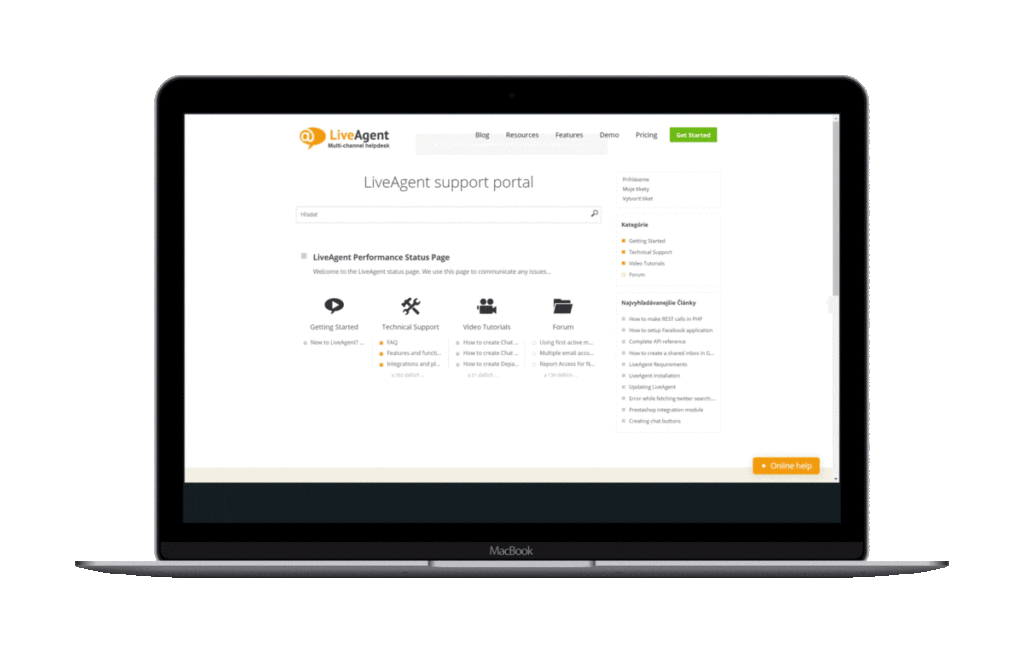 Designuri de bază de cunoștințe în LiveAgent