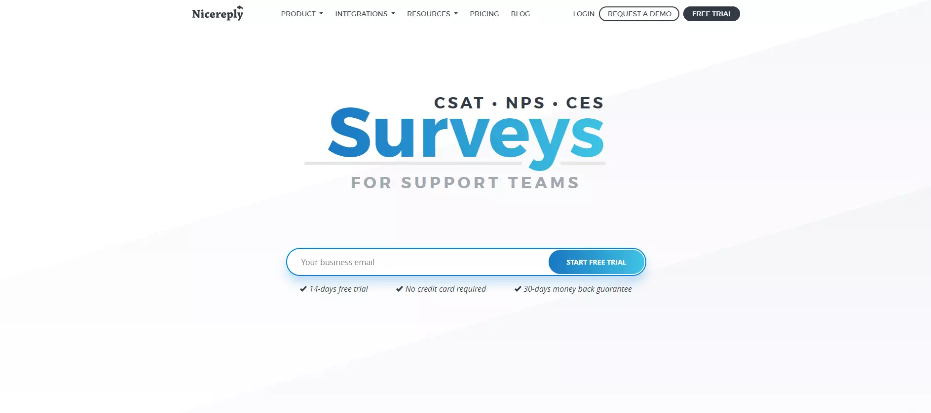 Pagina principală NiceReply