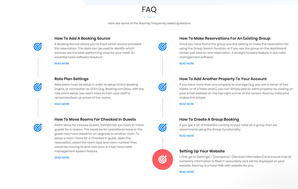 Proiectare pagină FAQ LiveAgent