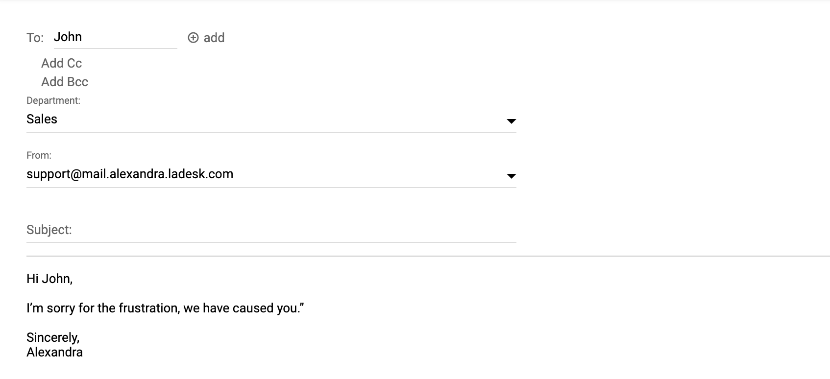 Cum să te scuzi unui client