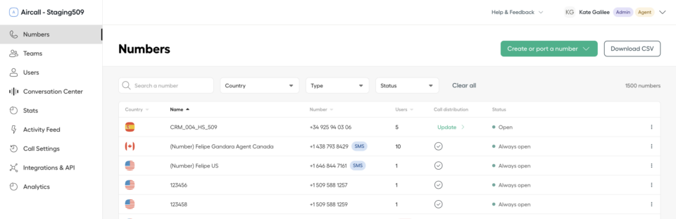 Cele 15 Cele mai bune alternative și competitori Aircall pentru 2025