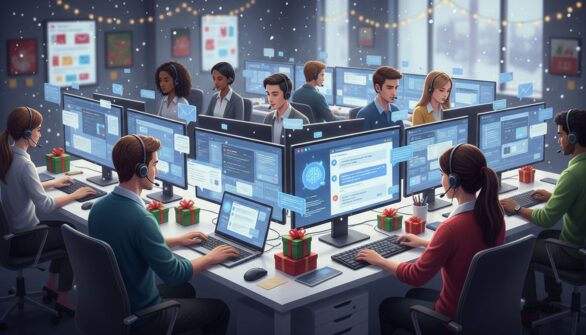 Cum să gestionezi creșterea suportului pentru sărbători în decembrie: strategii inteligente pentru ecommerce