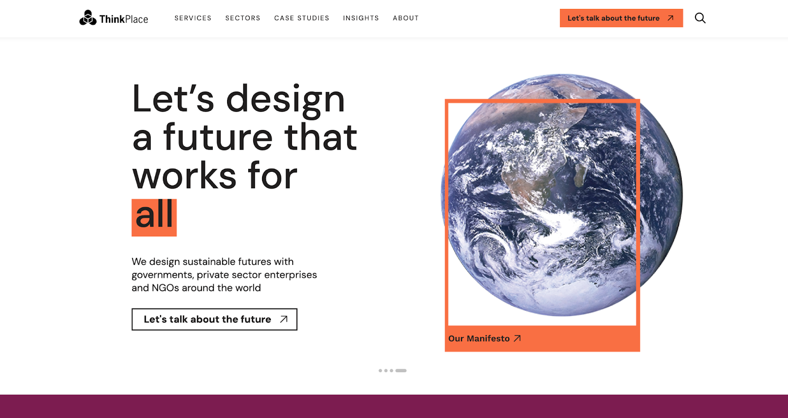 O captură de ecran a platformei ThinkPlace a IBM