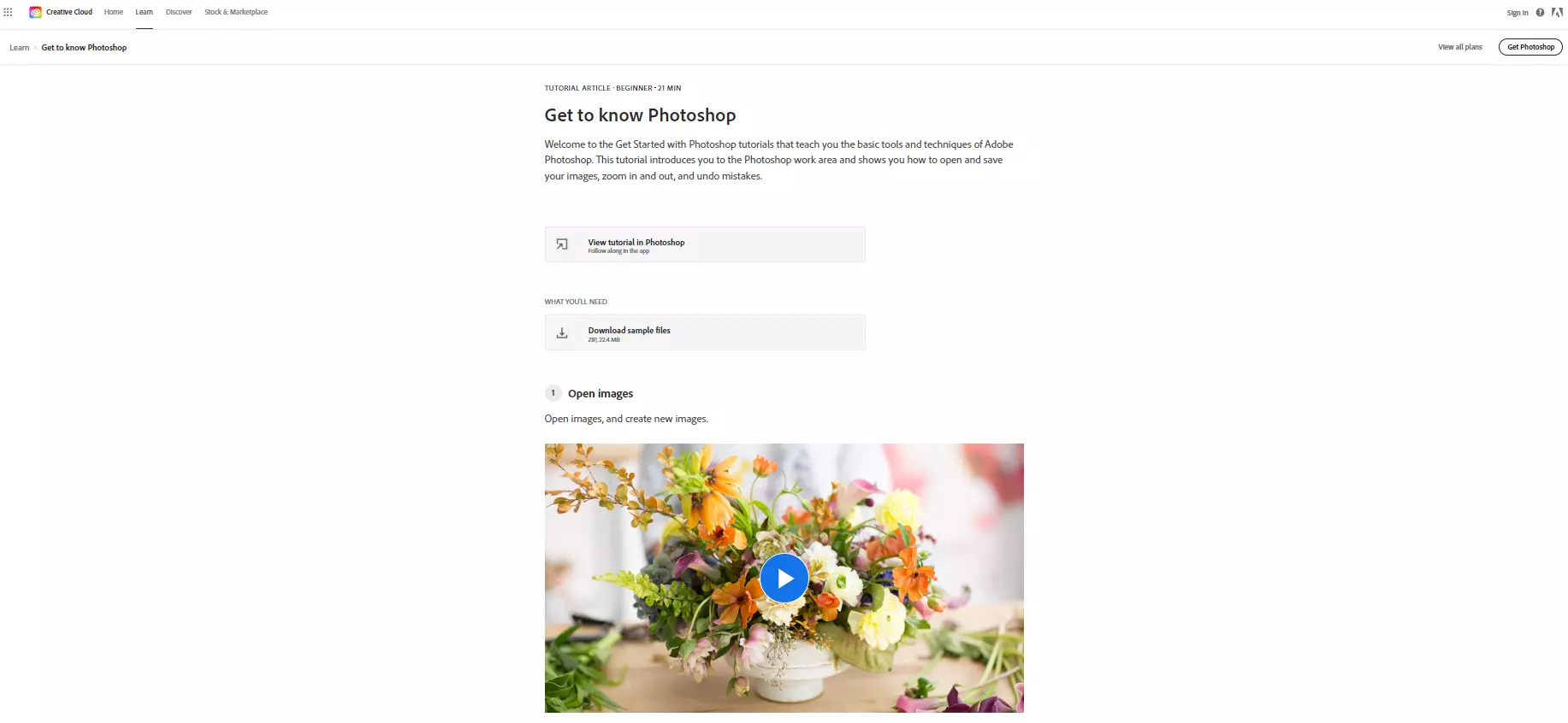 Tutorial Photoshop Adobe