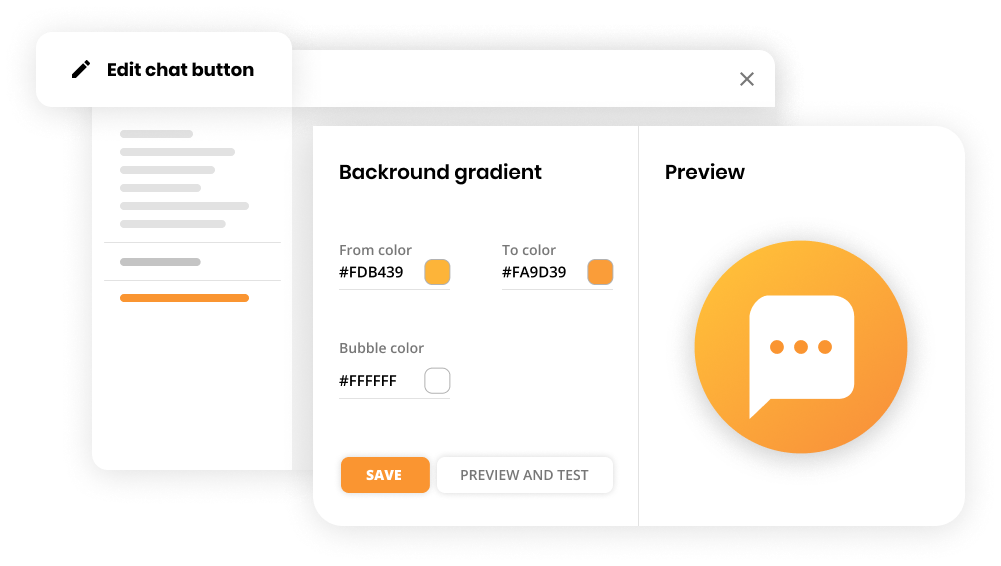 Personalizează butonul de chat în software-ul de serviciu pentru clienți - LiveAgent