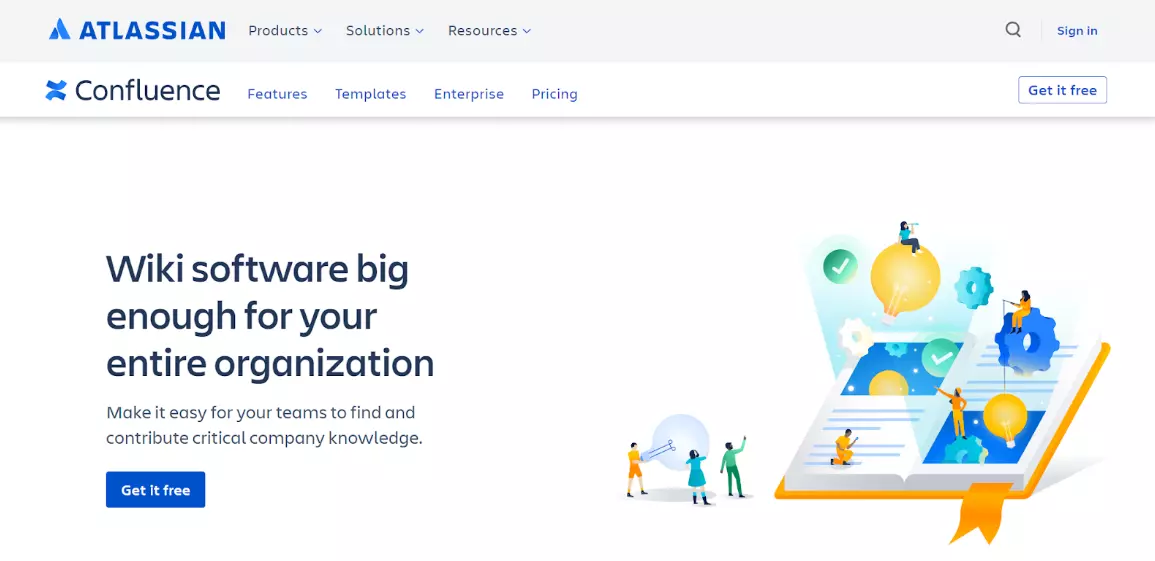 Pagina de pornire Confluence