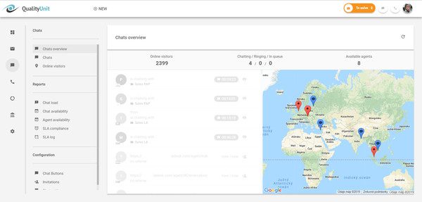 Prezentare demografică chat LiveAgent