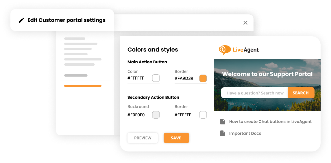 Personalizarea bazei de cunoștințe în software portal pentru clienți - LiveAgent