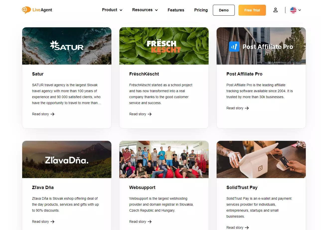 Povestile de succes LiveAgent