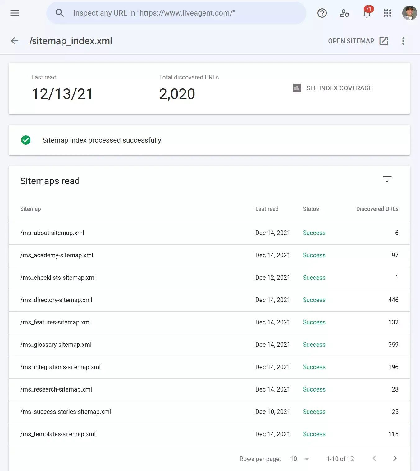 Adăugați toate hărțile site-ului dvs.