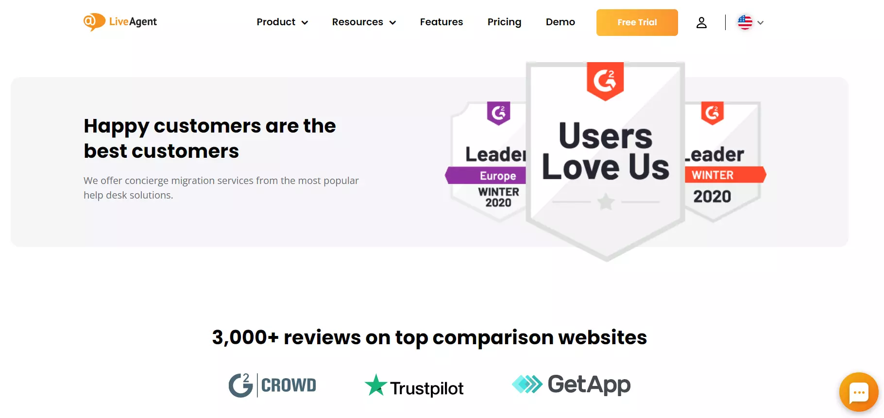 Recenziile LiveAgent