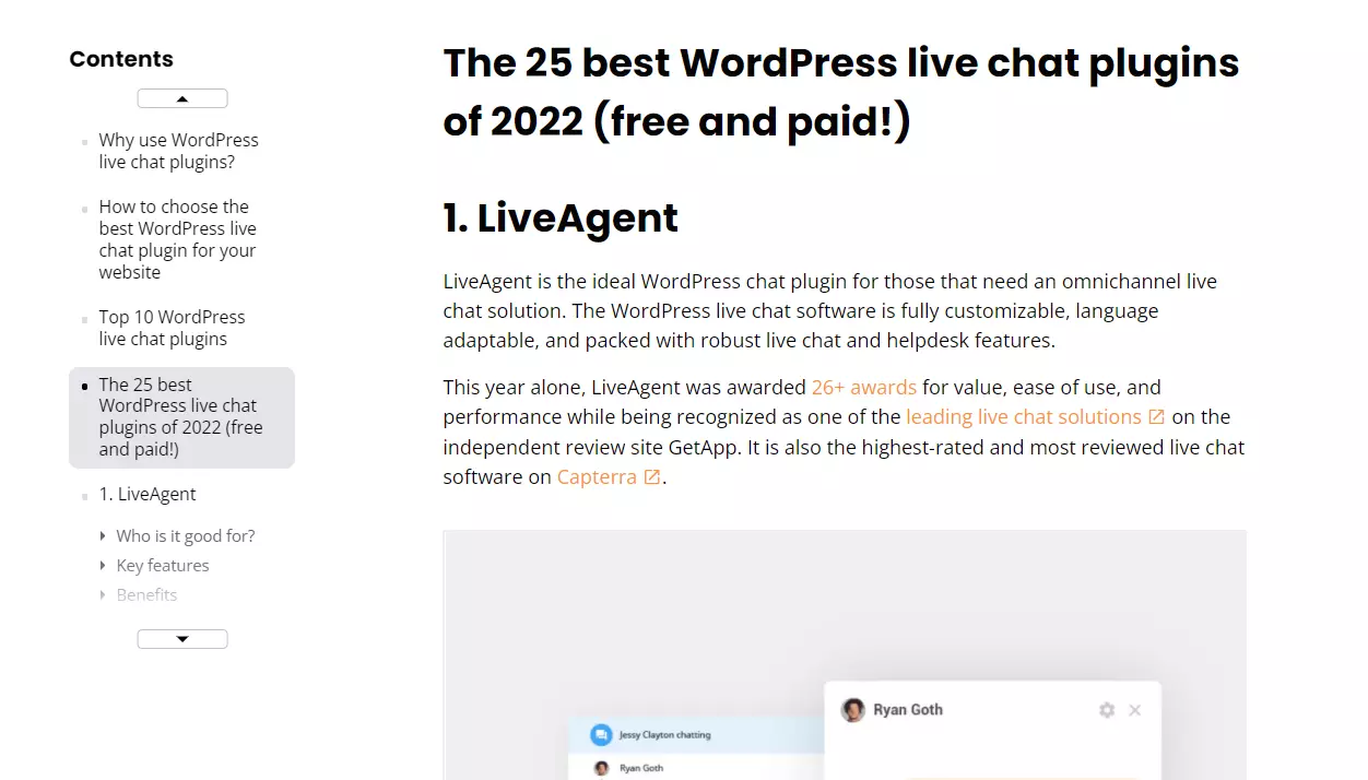 Exemplu de etichete de antet