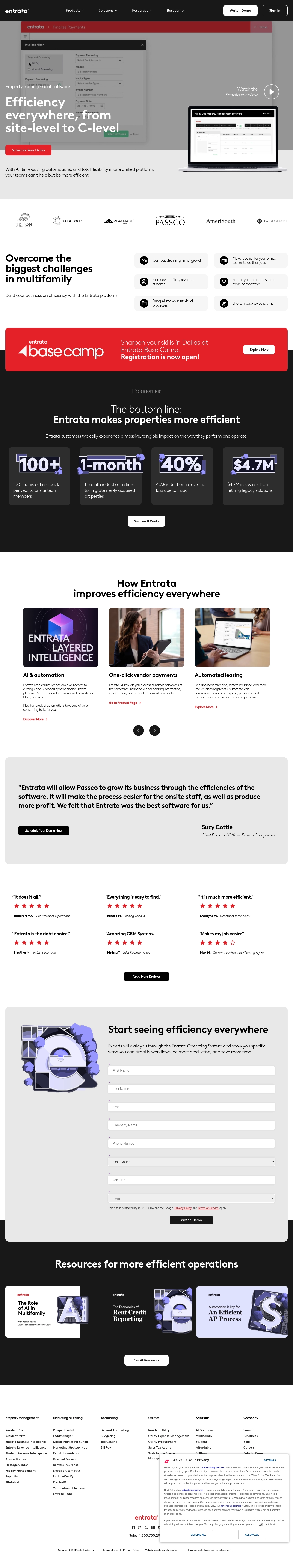 Contacte Help Desk Entrata