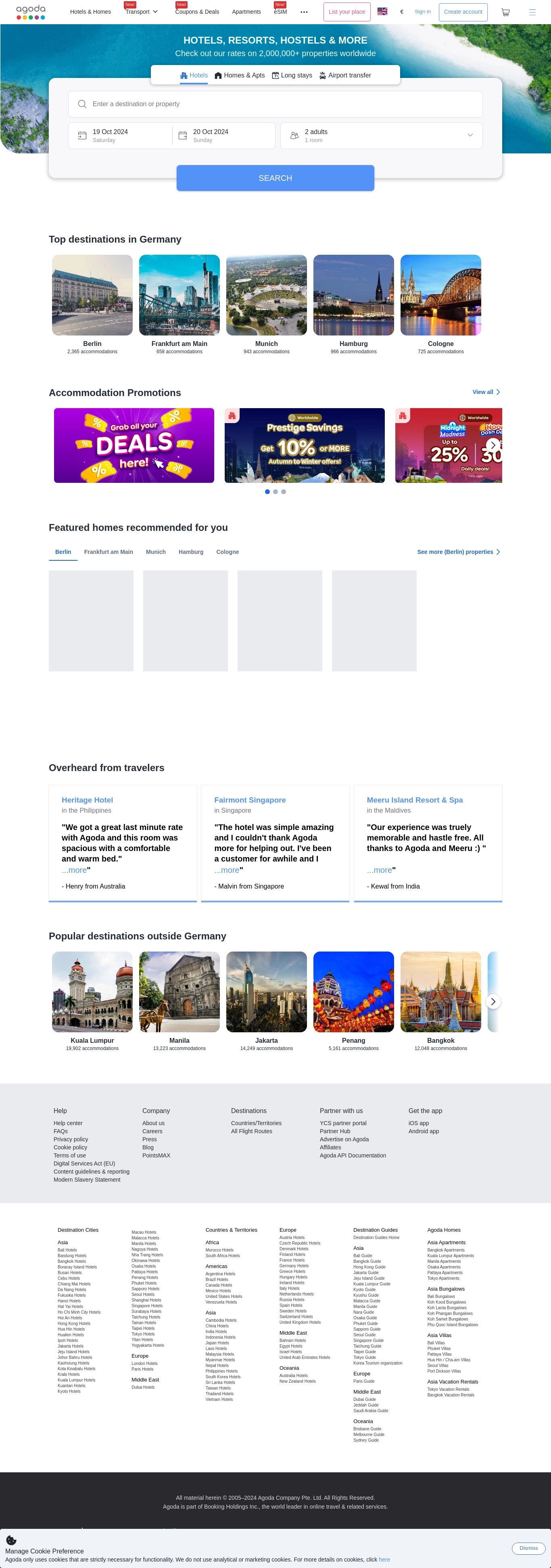 Contacte Agoda Help Desk