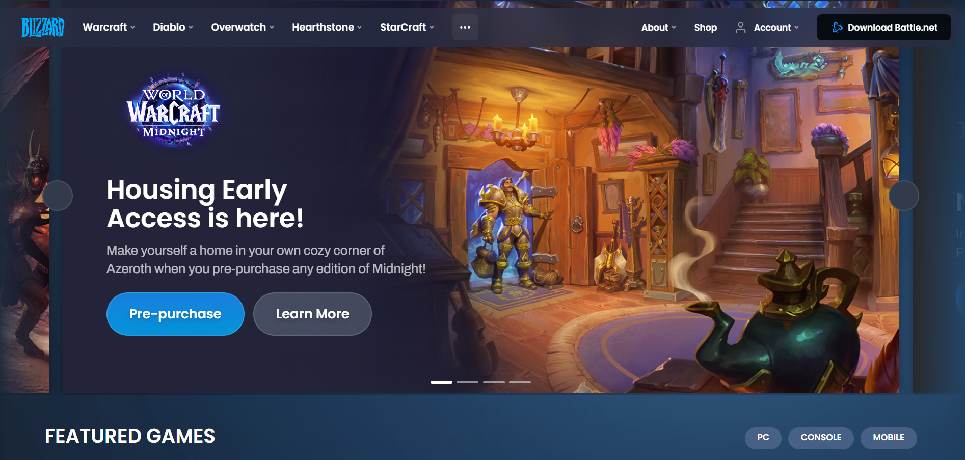 Contacte Help Desk Blizzard