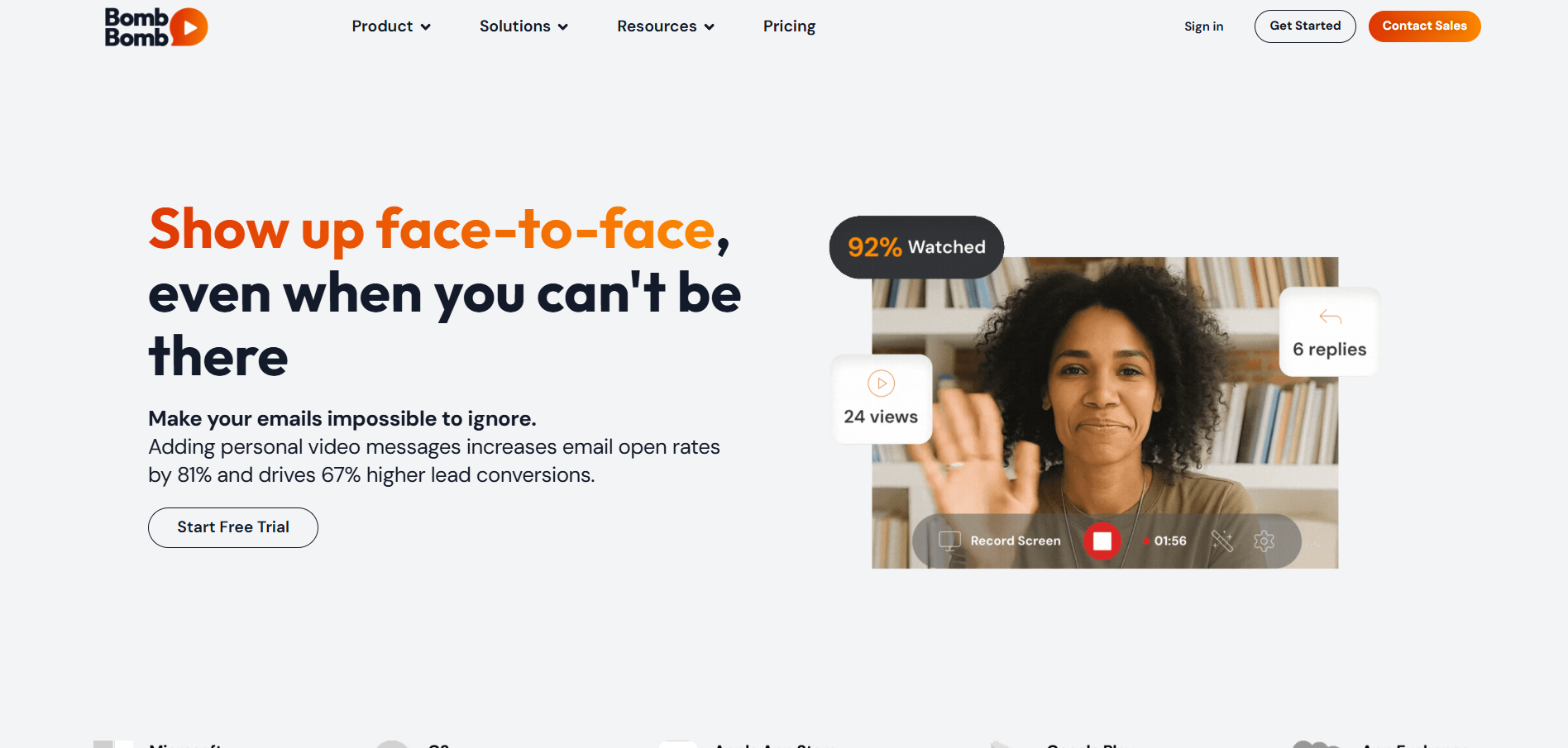 Contacte BombBomb Help Desk