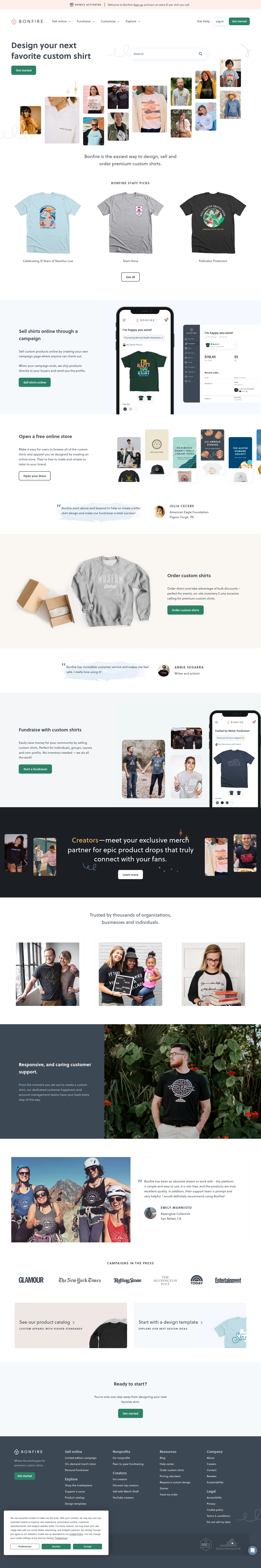 Contacte Help Desk Bonfire