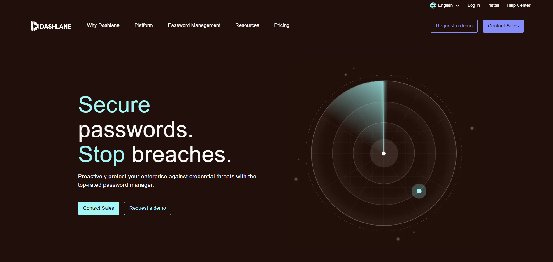 Contacte Dashlane Help Desk