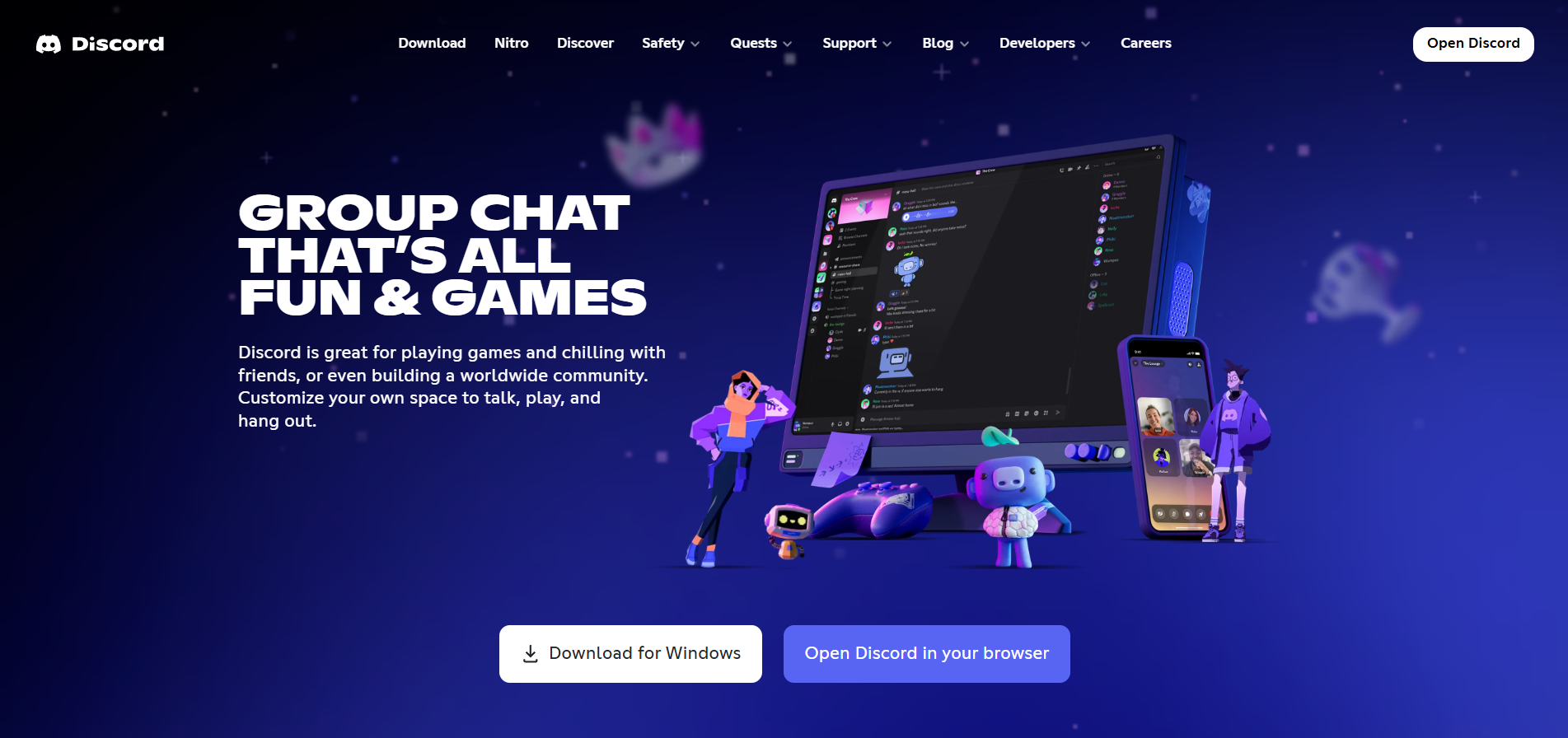 Contacte Discord Help Desk