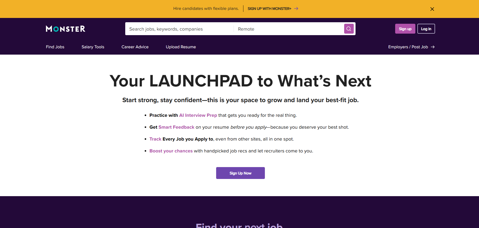 Contacte Monster Help Desk