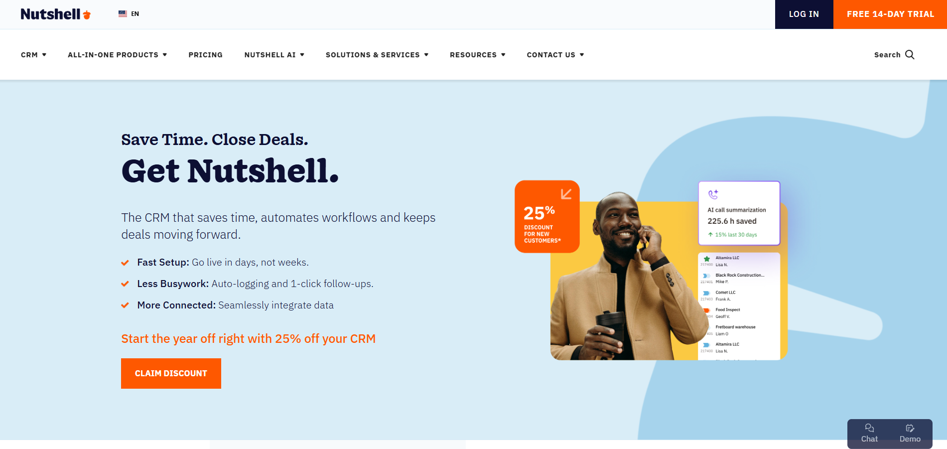 Contacte Help Desk Nutshell