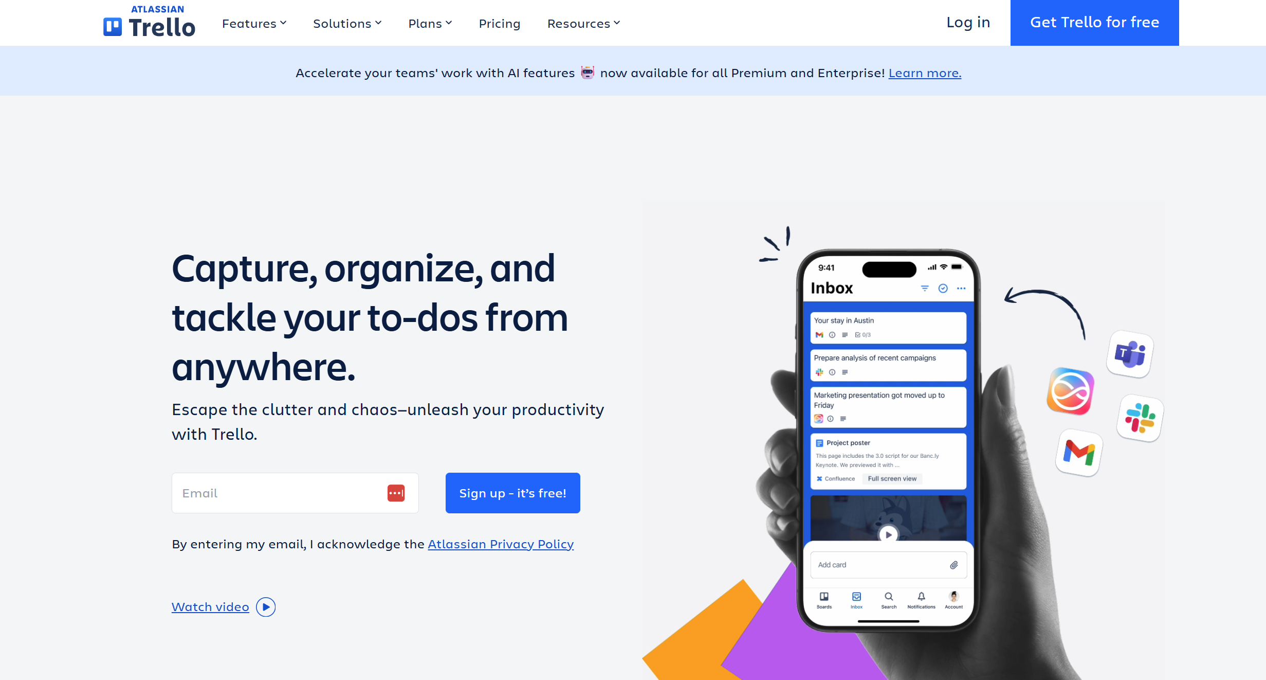 Contacte Trello Help Desk