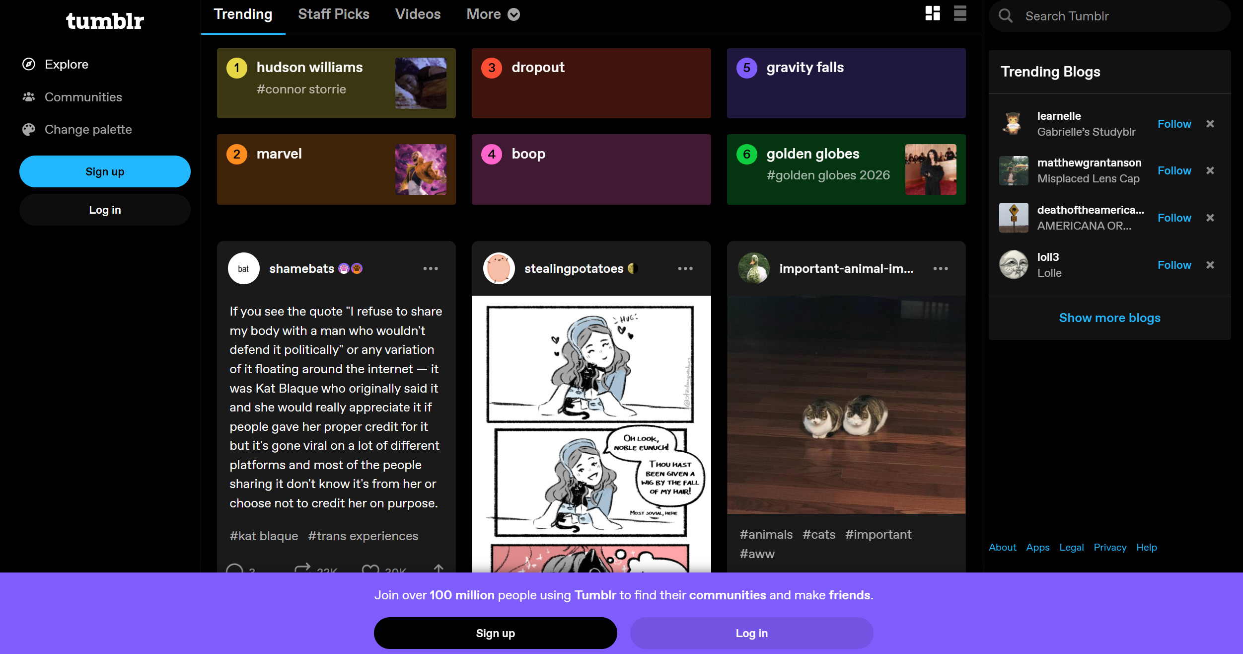 Contacte Tumblr Help Desk