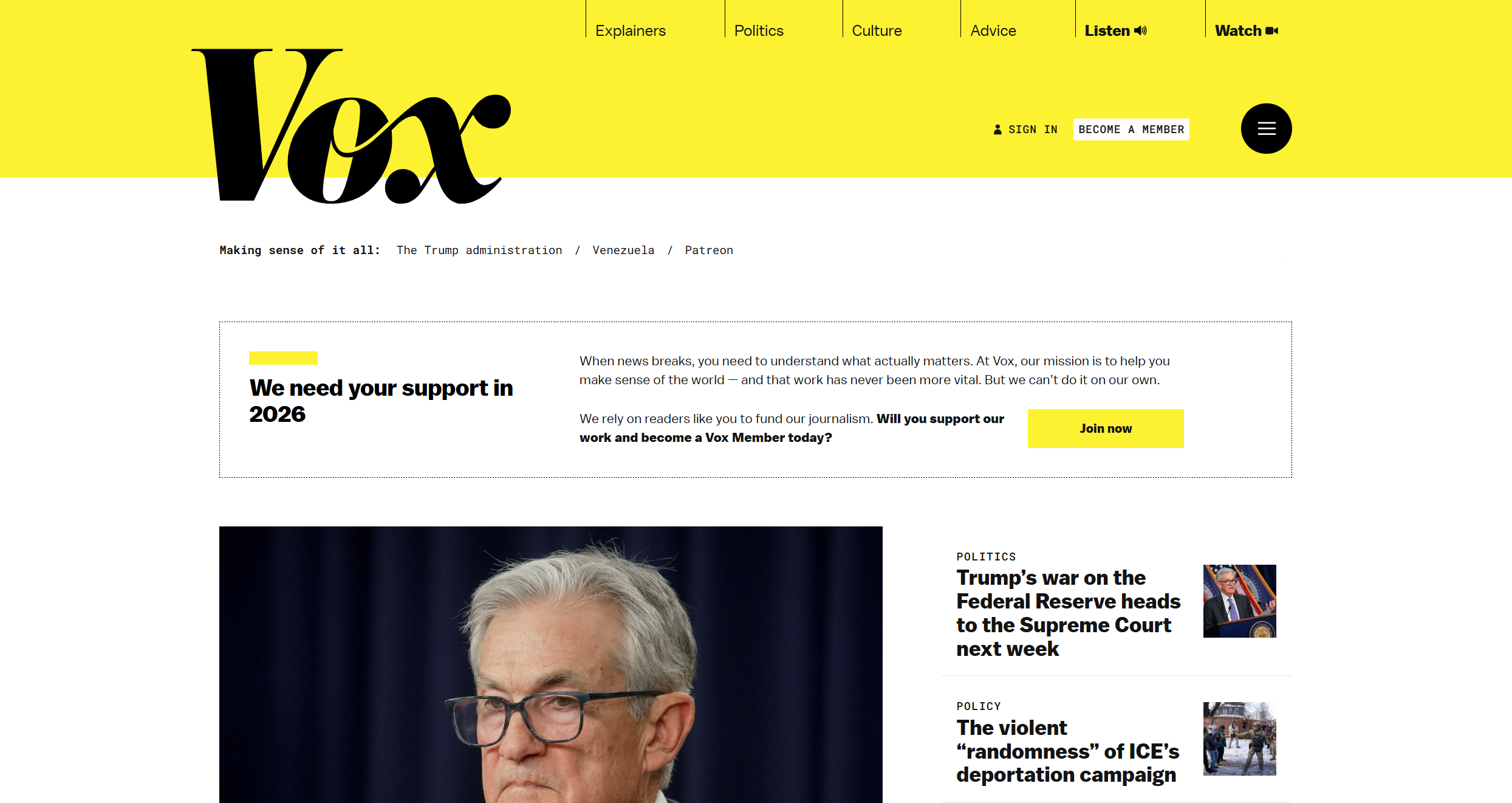 Contacte Help Desk Vox