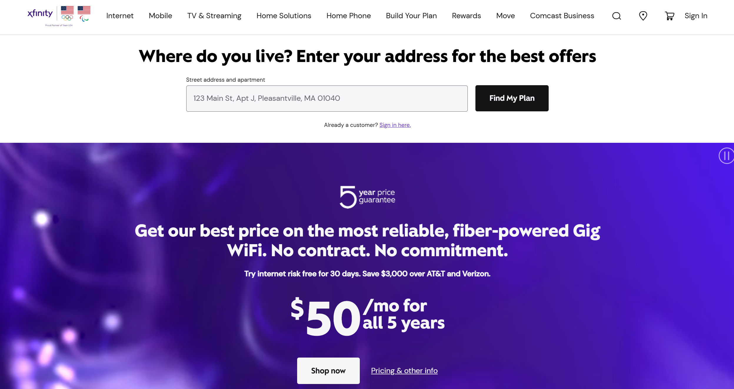 Contacte Xfinity Help Desk