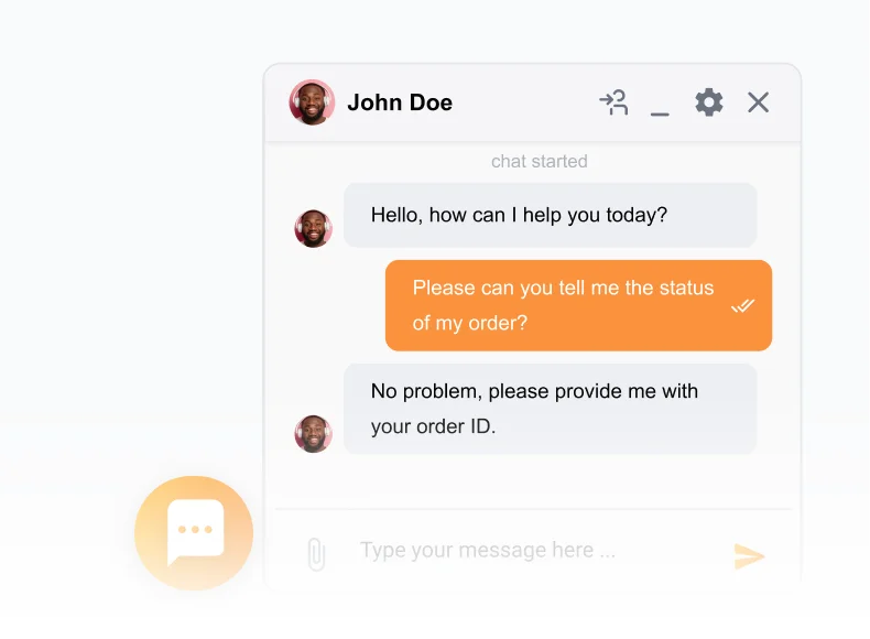 Cel mai rapid widget de chat în direct LiveAgent pentru vânzări și suport