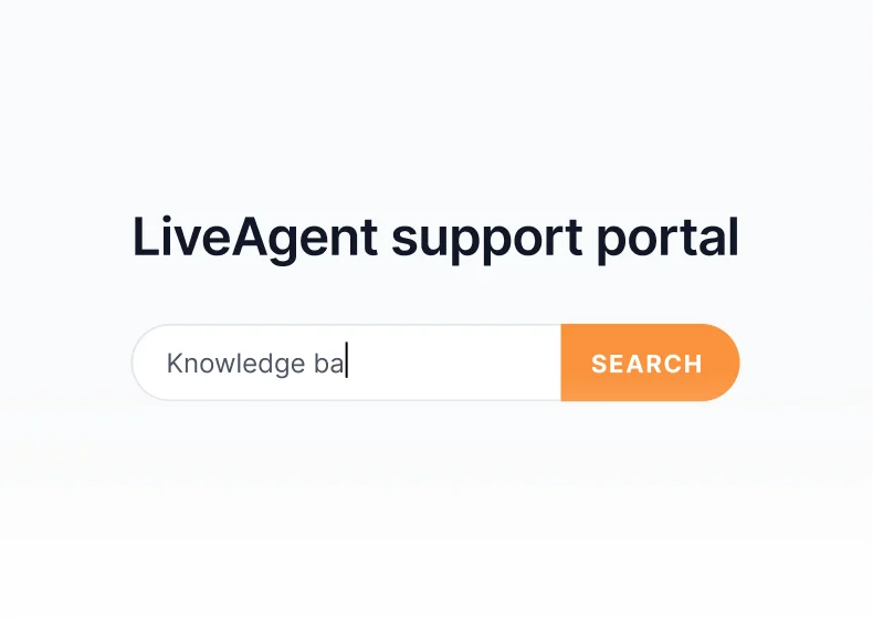 Bază de cunoștințe LiveAgent cu articole, ghiduri și portal FAQ