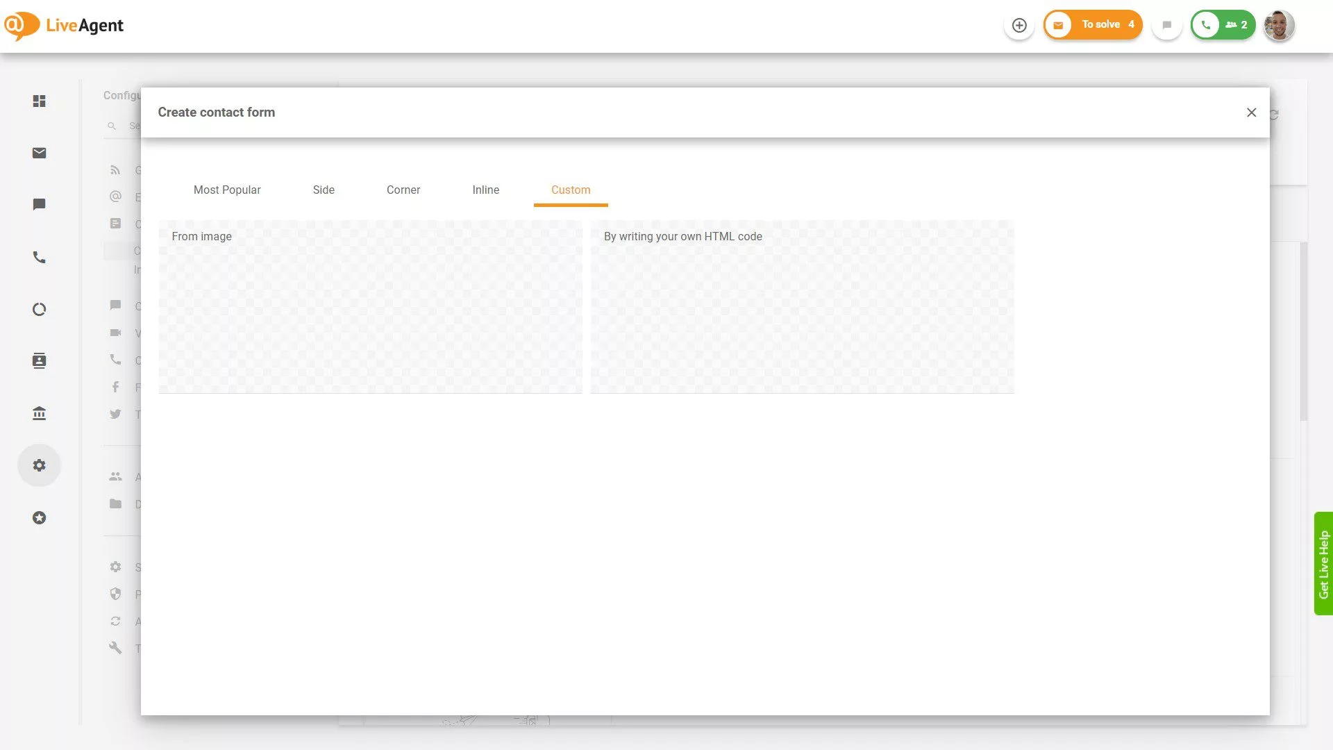 Formular de contact personalizat