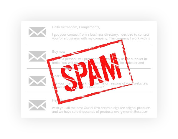 Funcția de filtre SPAM LiveAgent