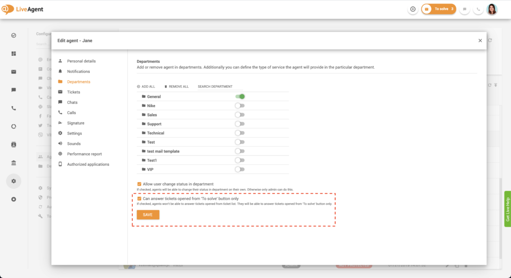 Setări To Solve Only
