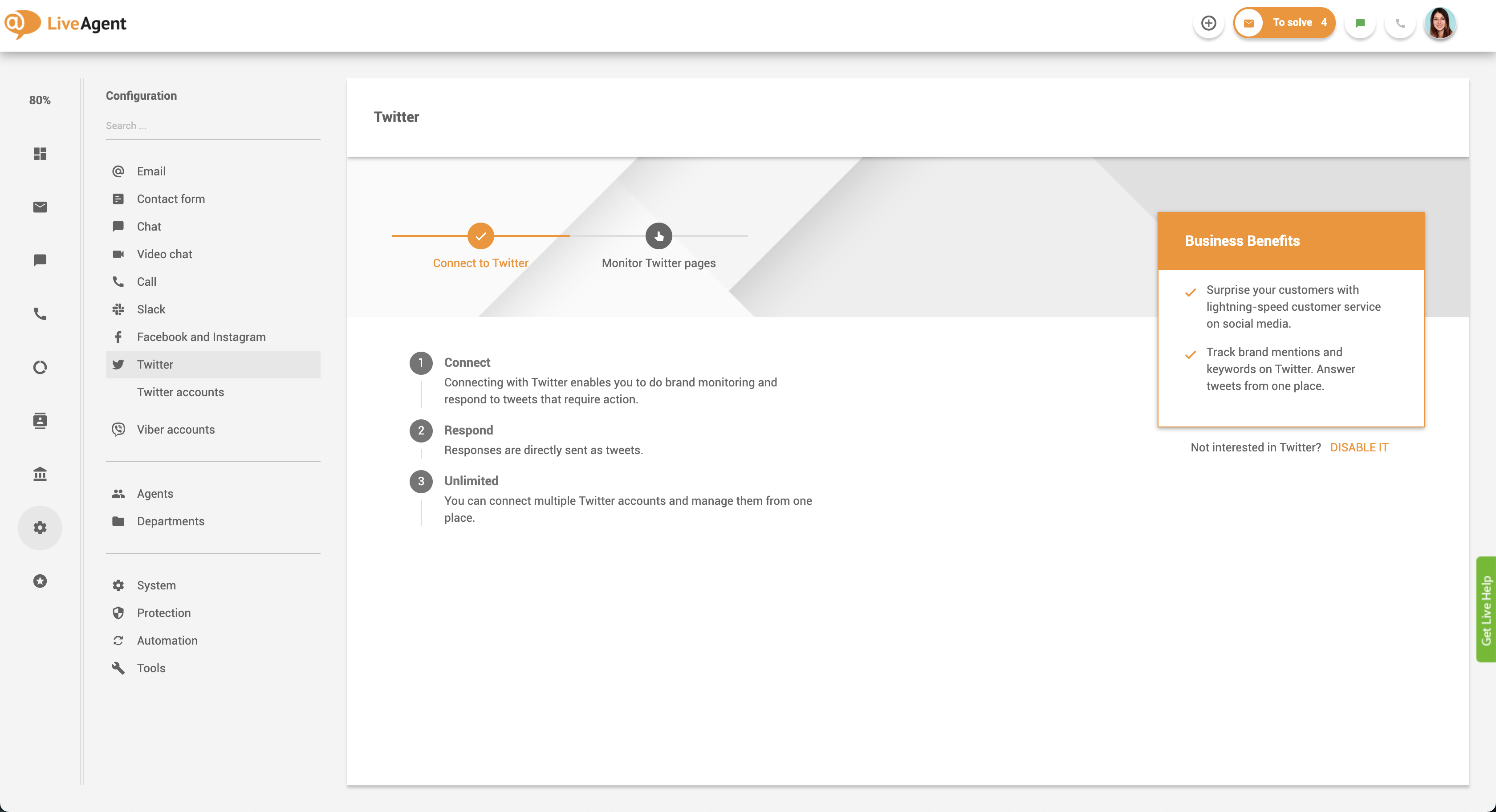 Conectați Twitter la inboxul universal