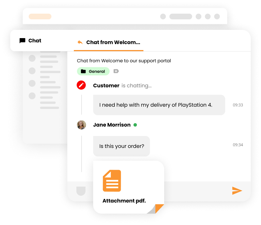 Atașament în tichet