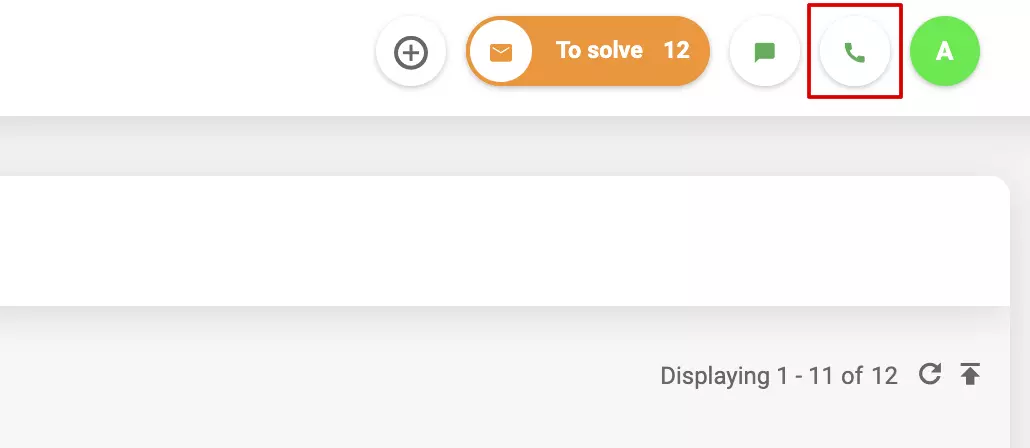 Voice status options in LiveAgent
