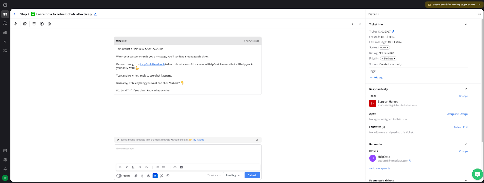 Software de Servicii pentru Clienți HelpDesk