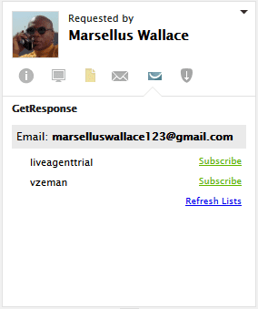 Abonare GetResponse LiveAgent