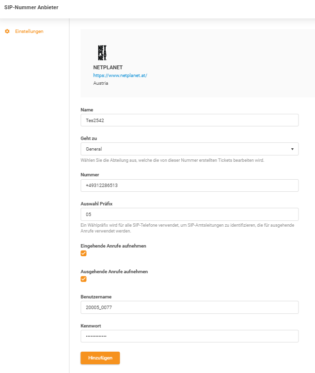 Acreditări NETPLANET