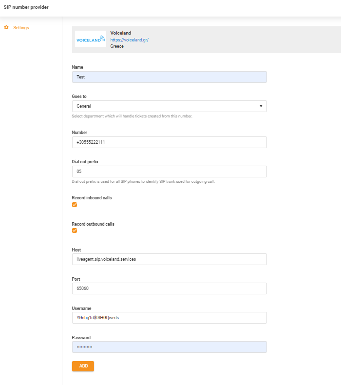 Credențiale Voiceland