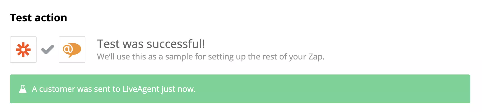 Integration is ready