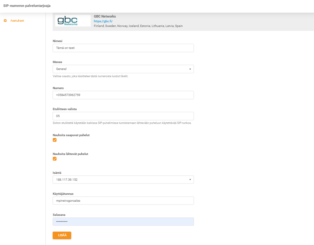 Acreditări GBC Networks