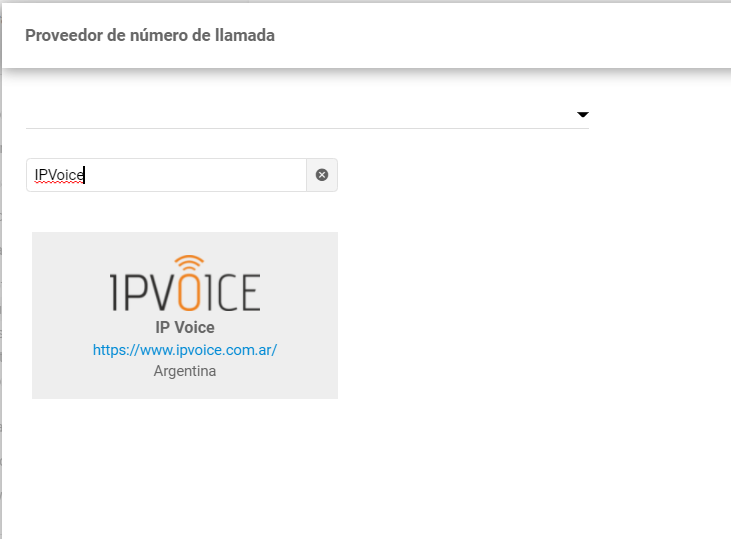 Căutare IP Voice