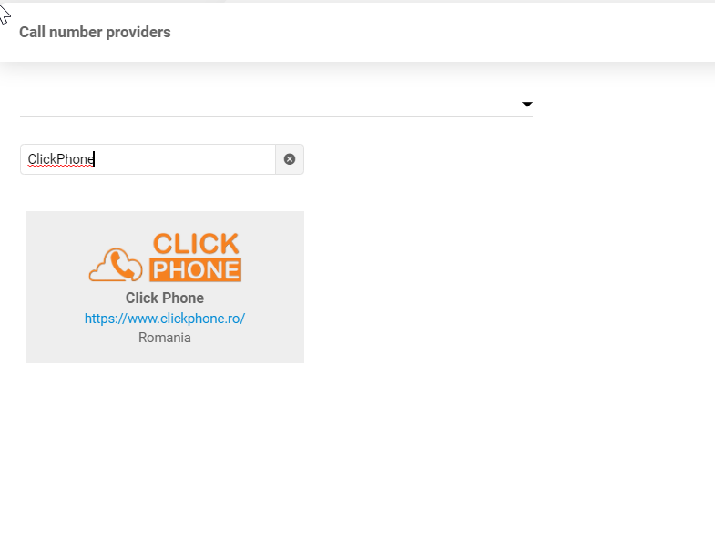 Furnizor ClickPhone