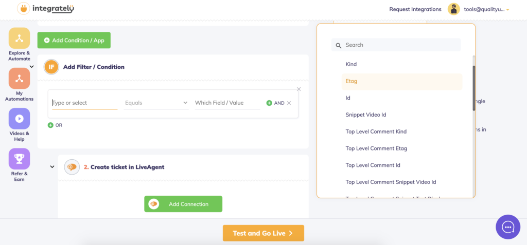 Constructor de automatizare pentru fluxuri de lucru elaborate