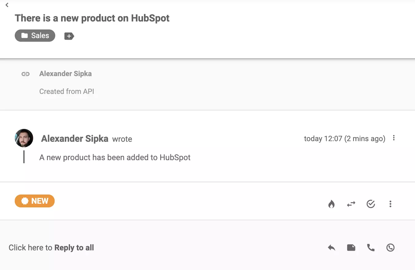Un tichet nou în LiveAgent
